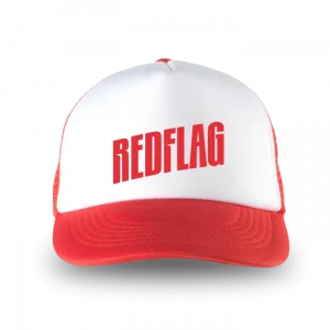 Casquette Trucker rouge RedFlag