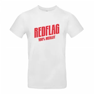 T-shirt blanc RedFlag