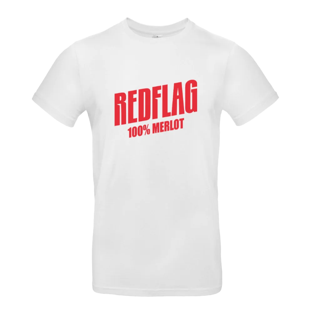 T-shirt blanc RedFlag